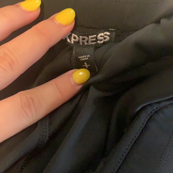 Black sequin shorts - Picture 3 of 4